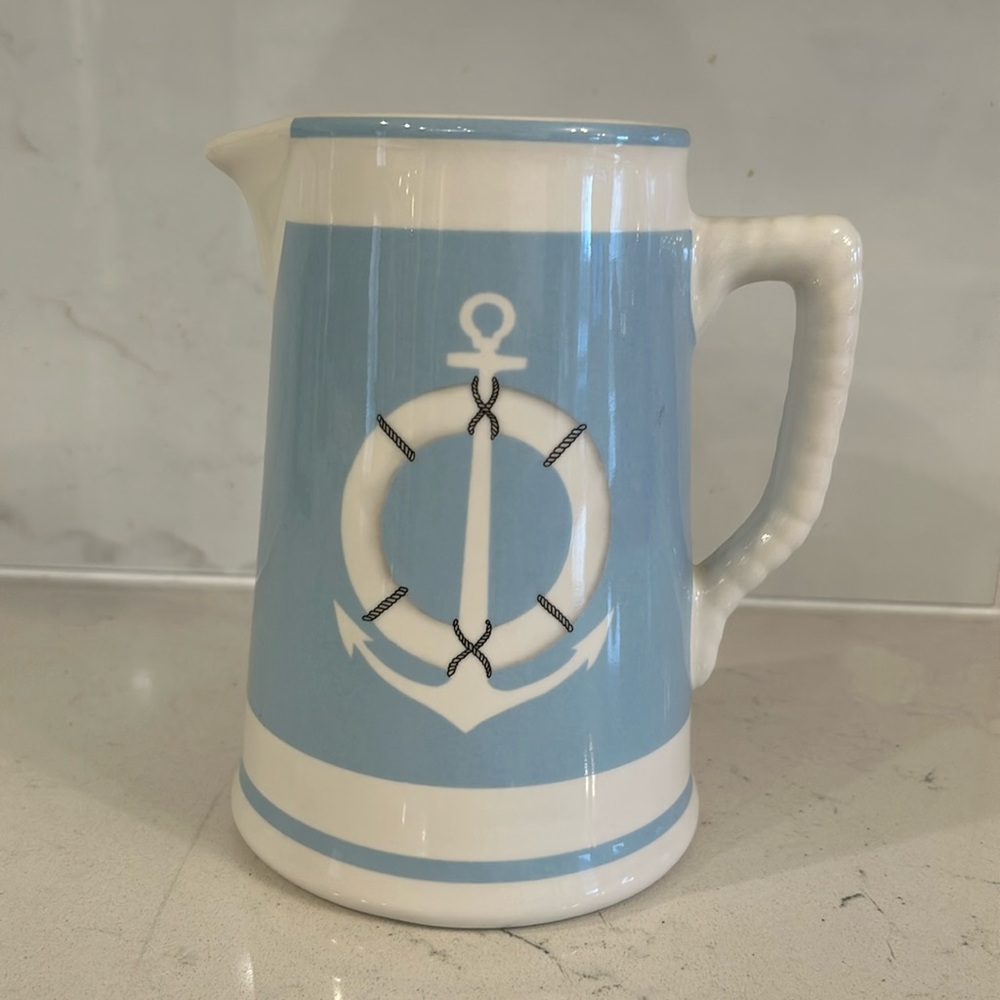 RARE!! Retired Tiffany & Co ANCHOR PITCHER. 
Collectors item MADE IN ITALY